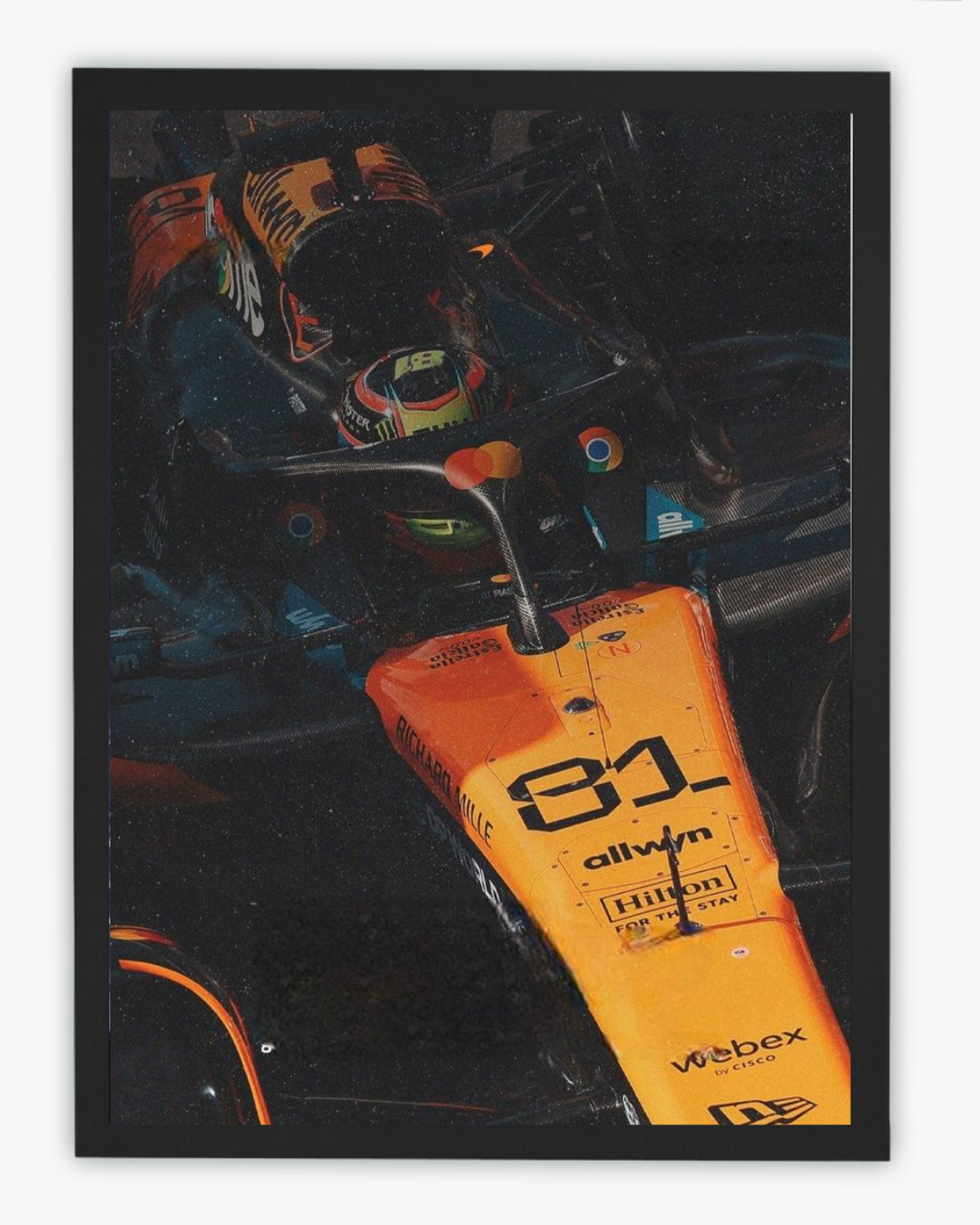 MCLAREN XII FRAMED
