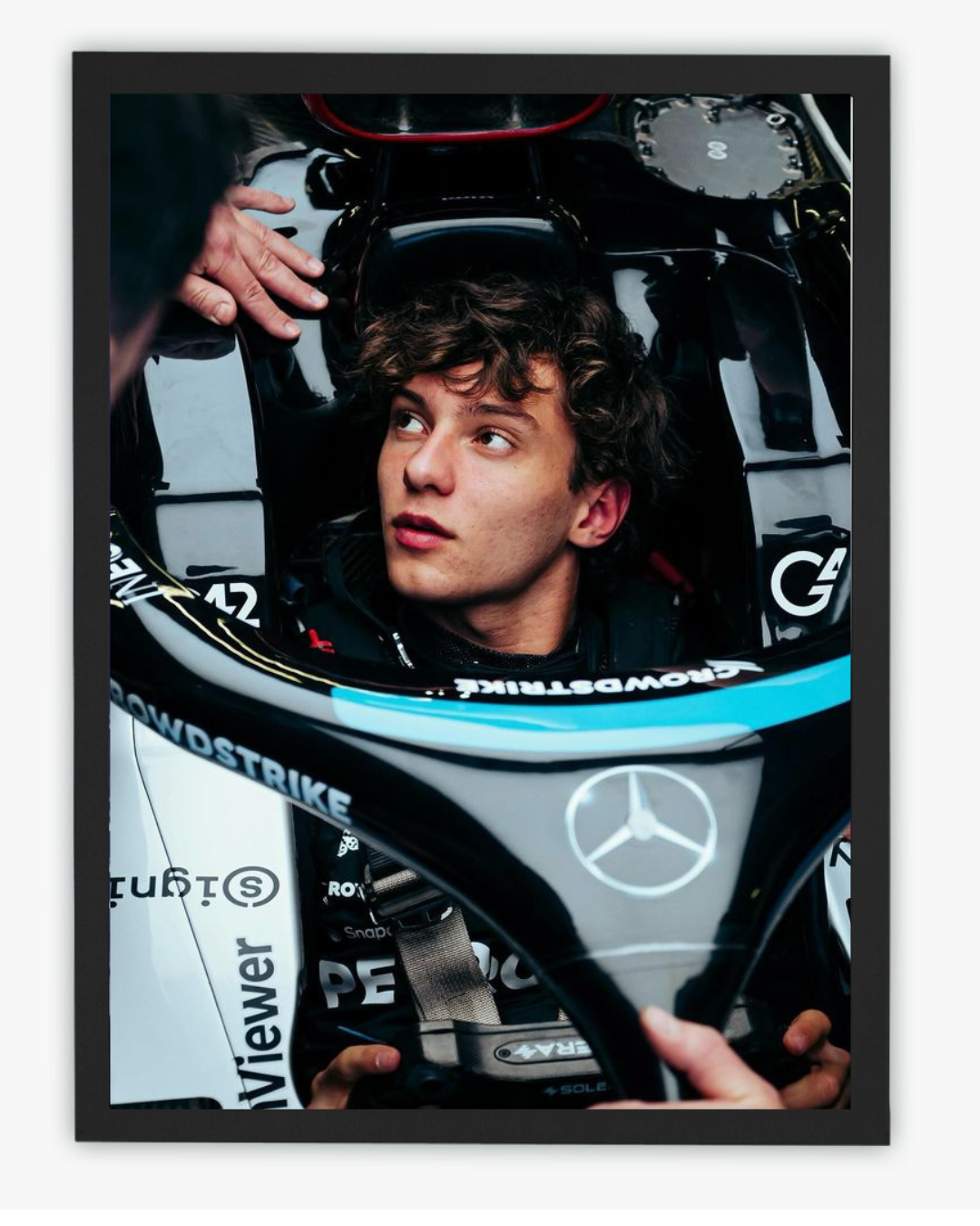 MERCEDES XVII FRAMED