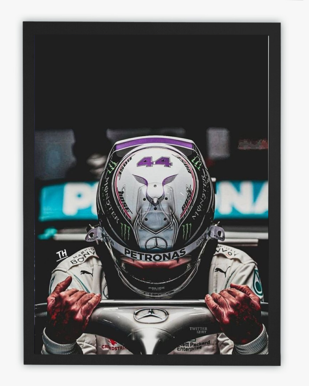 MERCEDES 1 FRAMED