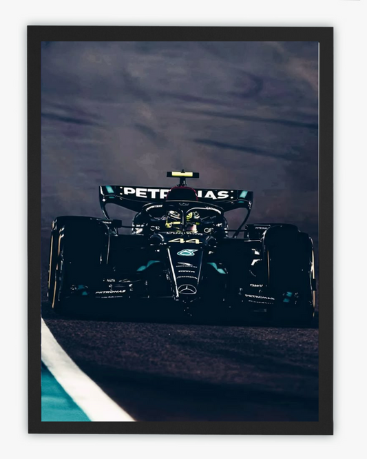 MERCEDES 4 FRAMED