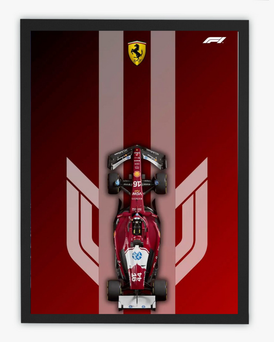 FERRARI 5 FRAMED
