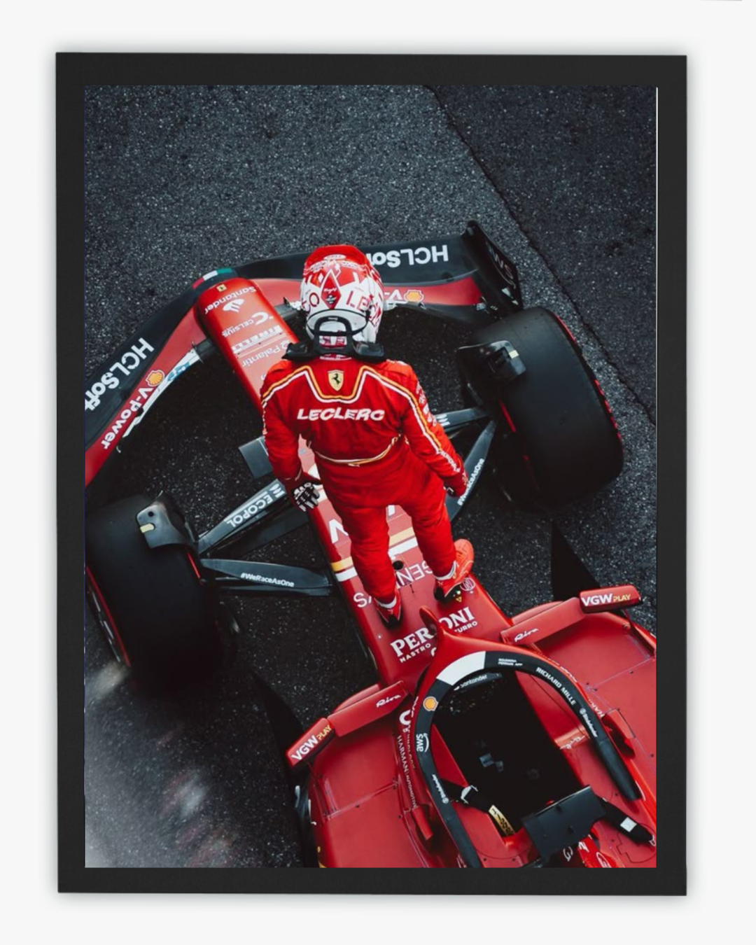 FERRARI 6 FRAMED