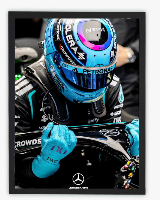 MERCEDES 8 FRAMED