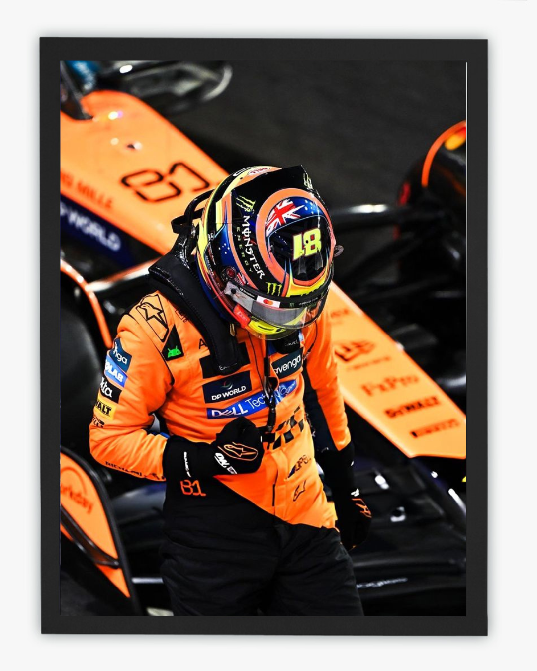 MCLAREN XVII FRAMED