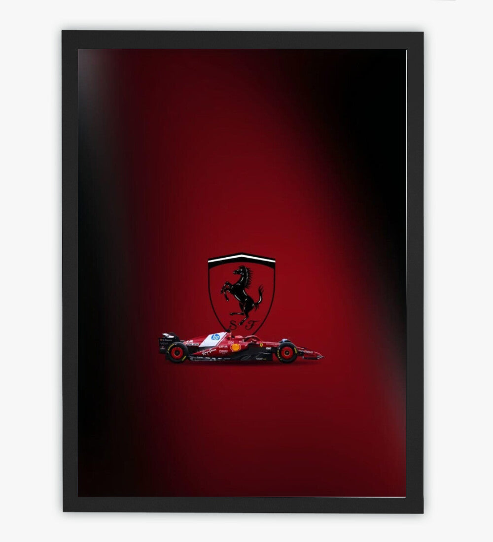 FERRARI 2 FRAMED
