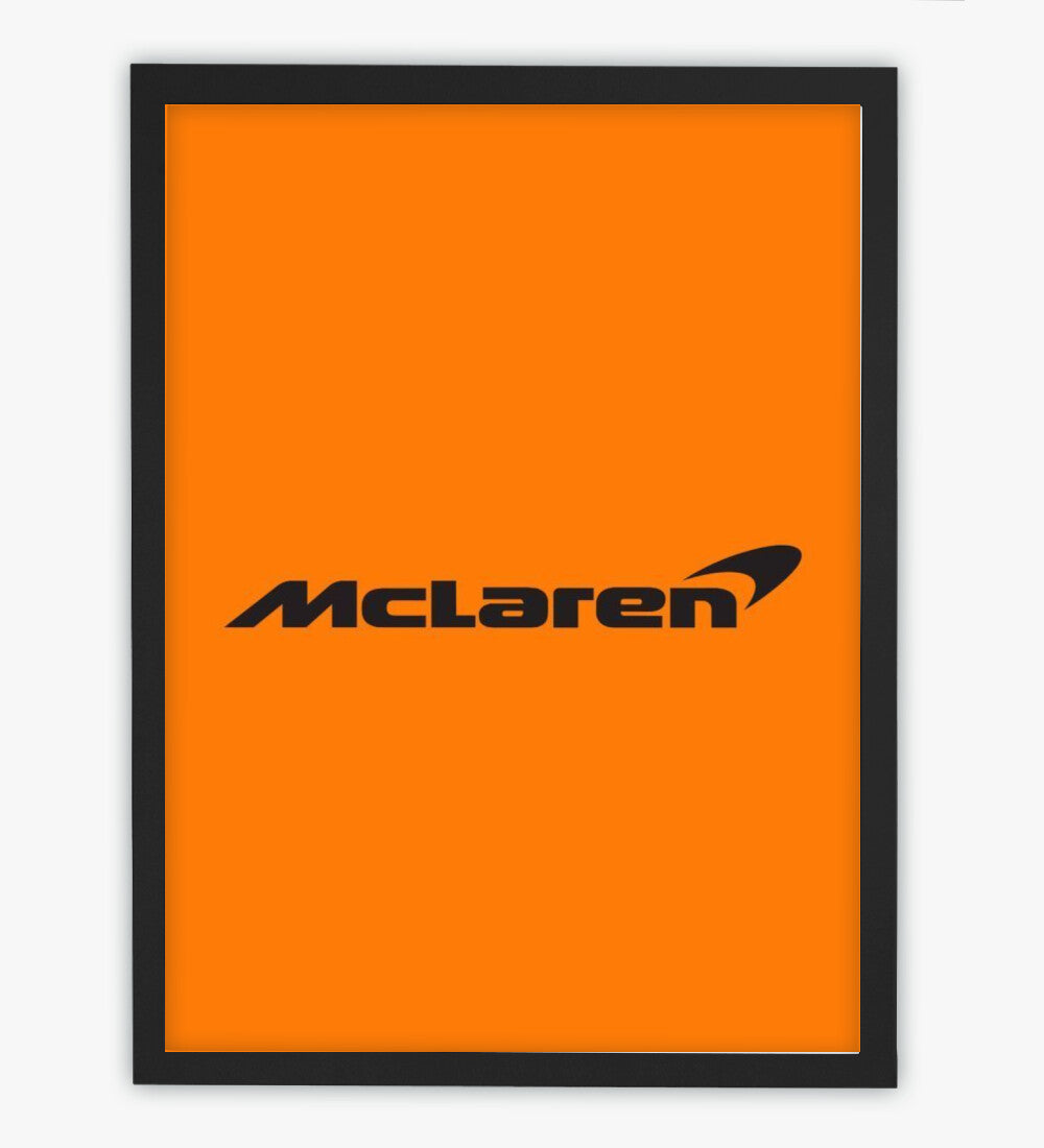 MCLAREN 1 FRAMED