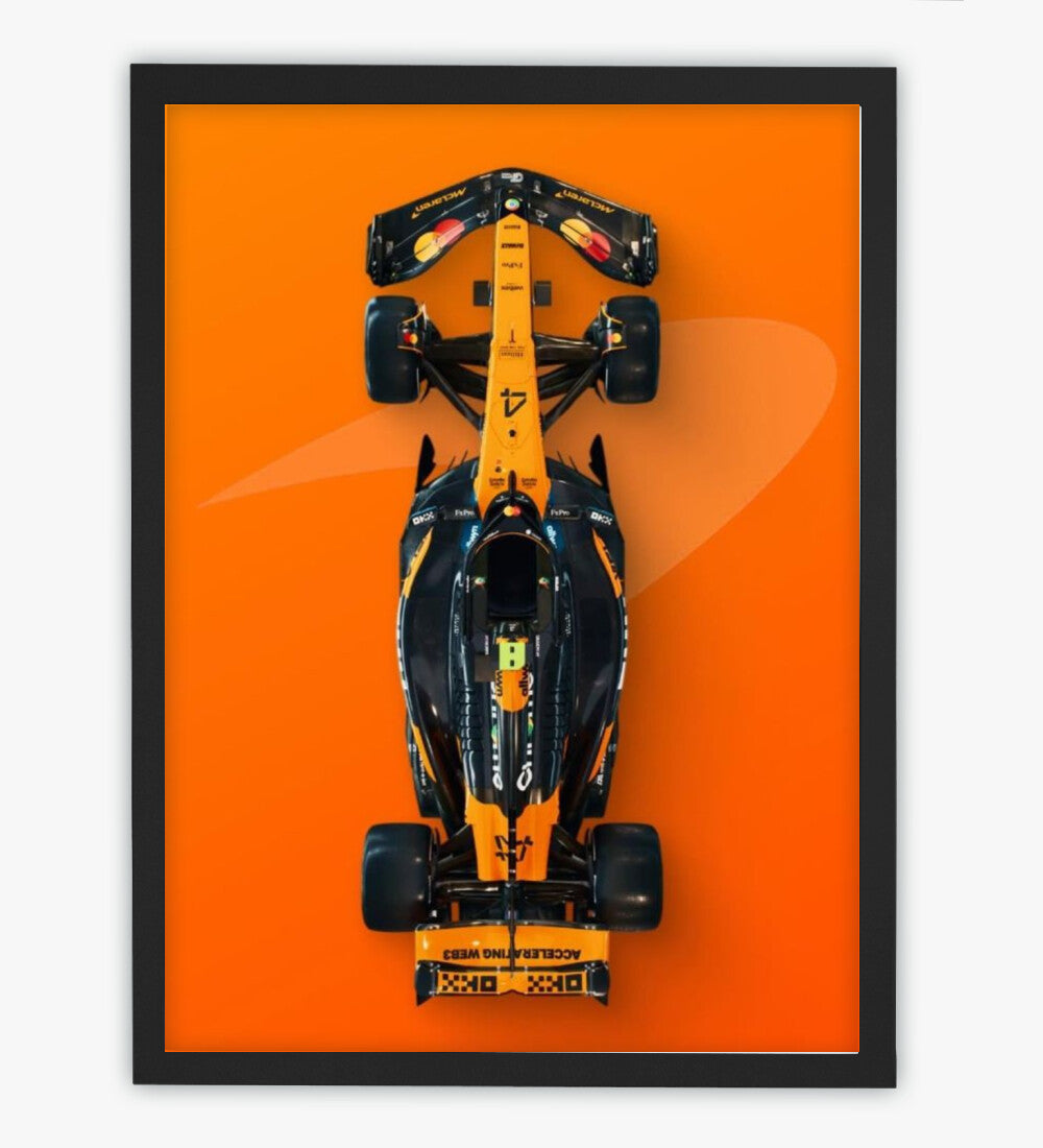 MCLAREN 3 FRAMED